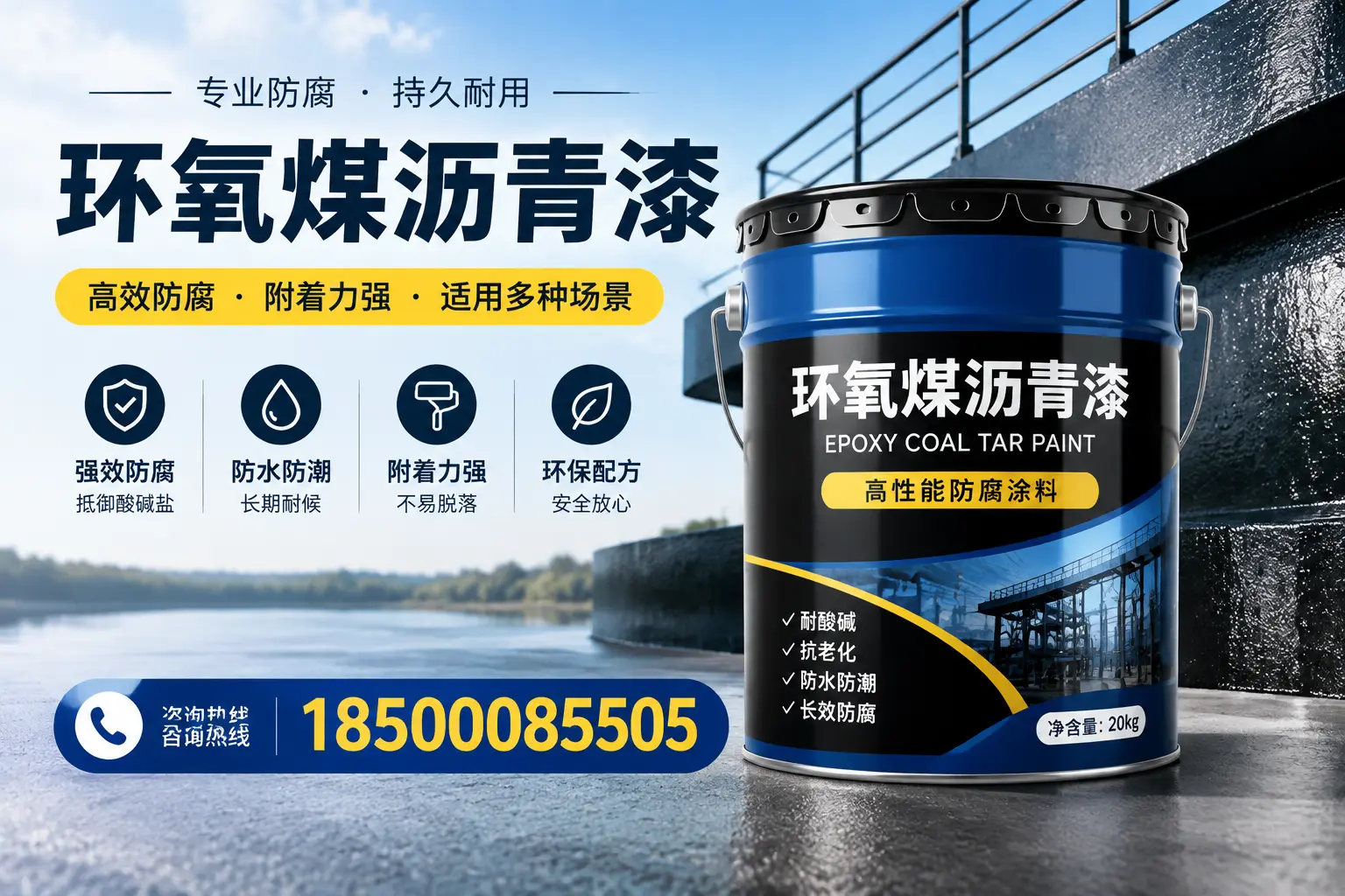 环氧煤沥青漆在不同气候条件下的表现分析,抚顺适用性